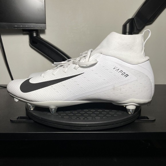 Nike Vapor Untouchable Pro 3D Mens Size 16 White Football Cleats AO3022-100 New main image 8